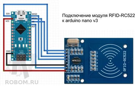 Електронний rfid замок на arduino