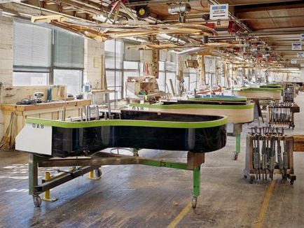 Turul fotografiei fabricii de pian steinway & amp; fii (28 poze)