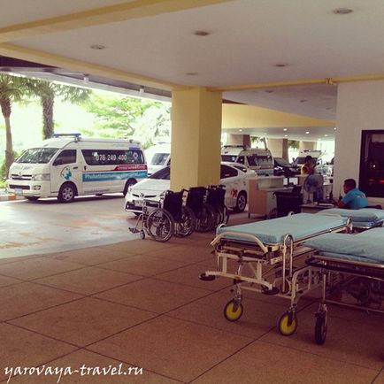 Kórházak Phuket International Hospital, utazó Irina Spring