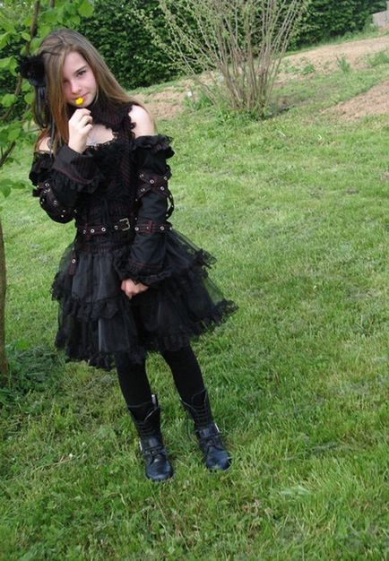 Gothic lány - a legjobb fotó (egyaránt) Gothic lány - a legjobb fotó