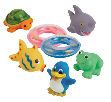 Іграшки для купання - маленькі, але дуже важливі речі для малюка