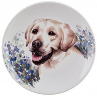 Інтер'єрні тарілки із зображенням собак, купити тарілки для інтер'єру собаки в москві