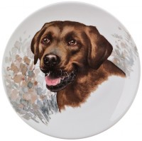 Інтер'єрні тарілки із зображенням собак, купити тарілки для інтер'єру собаки в москві