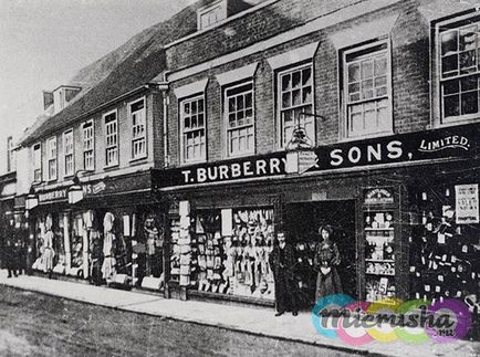 Istoria brandului Burberry