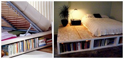 Cum să utilizați în mod eficient spațiul sub pat