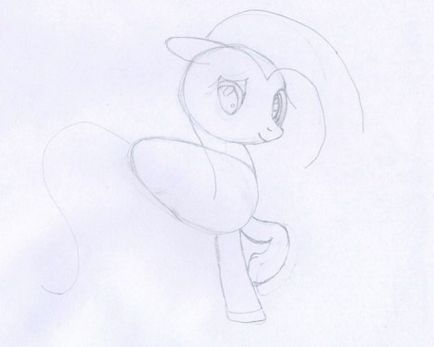 Cum să-mi desenez micul ponei în creion pas cu pas