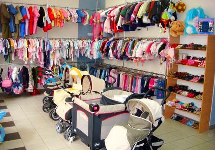 Як відкрити комісійний магазин дитячих товарів, одягу, побутової техніки