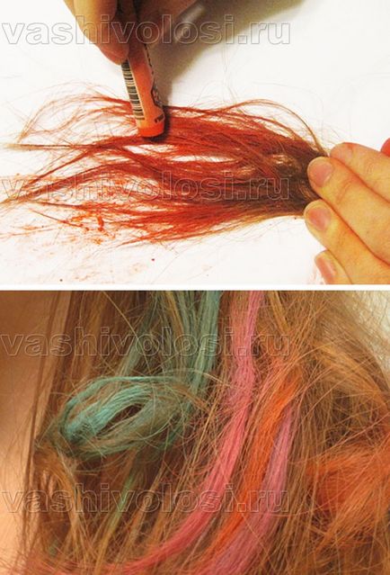 Як пофарбувати волосся крейдою, фарби, ваше волосся
