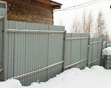 Cum să fixați conductele îndoite de gard, aveți nevoie de sfaturi, de uz casnic din Siberia