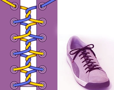 Як прикольно зав'язати шнурки, ls