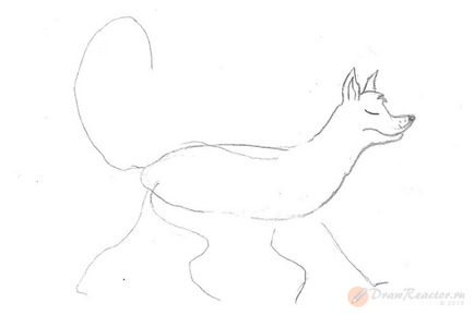 Як малювати лисицю - уроки малювання