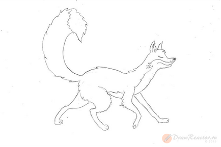 Cum de a desena o lecție de vulpe - desen