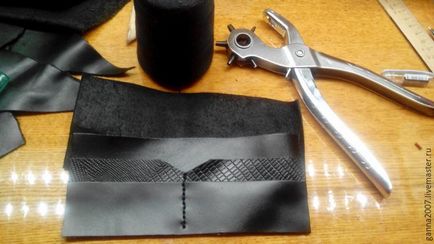 Hogyan készítsünk egy pénztárca bőrből készült - Fair Masters - kézzel készített, kézzel készített