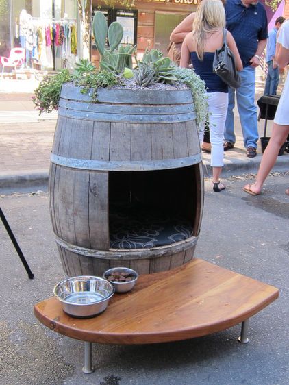 Cum să faci un câine de la un butoi, câini de balabaki