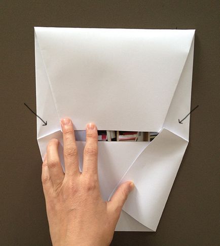 Hogyan lehet hajtani origami boríték, saját igazságát