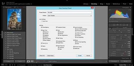 Cum se creează o presetare într-o cameră de lumină, cum se utilizează presetările într-o cameră de lumină - în softmagazin