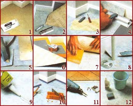 Cum sa faci linoleum (linoleum) Cum se pune linoleumul