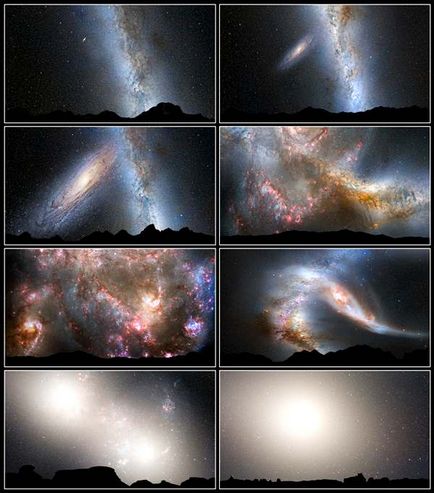 Cum se va ciocni Andromeda și Calea Lactee, argumentul