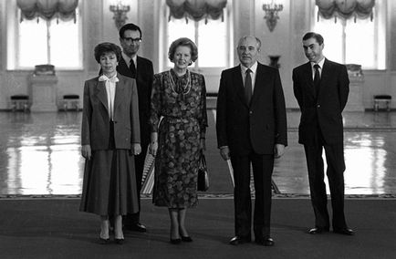 Thatcher 1983-ban úgy döntött, a gorbacsovi peresztrojka, a blog tolmács