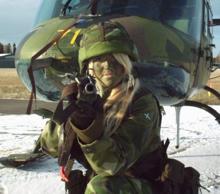 Úgy néz ki, mint egy lány - katonák 48 országban cikk - Oroszország - Djamil (dzhiyan)
