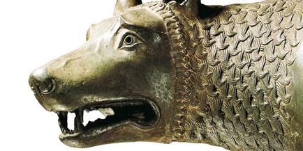 Capitoliumi nőstény farkas legendája, egy szobor, egy emlékmű, amely a szimbólum Róma