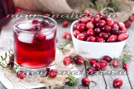 Cranberry kövekkel a vesékben, haszon és kár