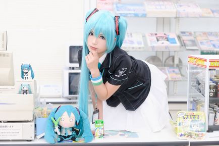 Cosplay ca vanzatori vocaloids stabilit