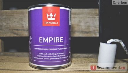 Vopsea alchidică tikkurila imperiu (tikkurila empir) - 