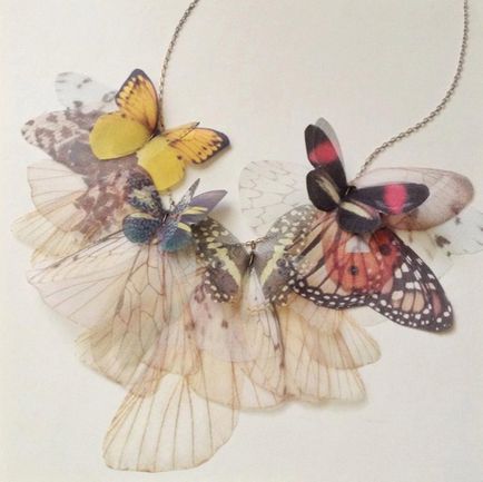 Краса природи елегантні прикраси з крил метеликів