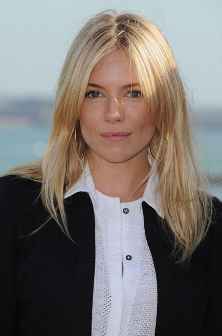 Machiaj cu autosuncul de la Sienna Miller