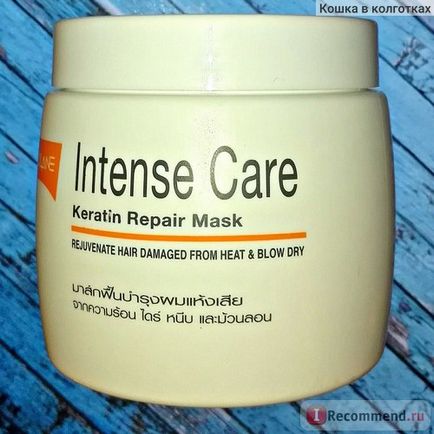 Маска для волосся lolane intense care keratin repair mask - «знайомство з тайською косметикою для