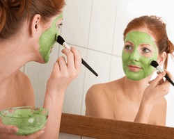 Маски для обличчя з зелені рецепти краси і відгуки