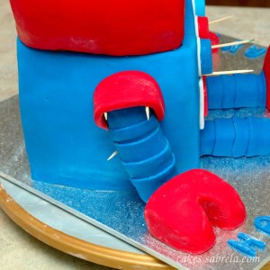 Майстер-клас по торту - робот, dream cake