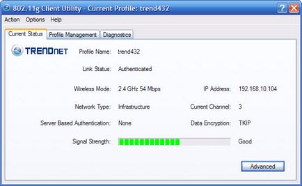 Configurarea unui adaptor wi-fi, trendnet tew-444ub, platforma de conținut