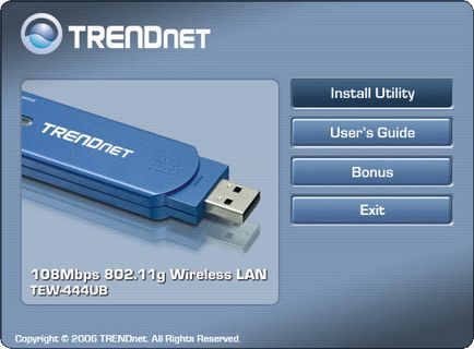 Configurarea unui adaptor wi-fi, trendnet tew-444ub, platforma de conținut