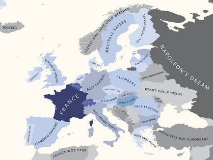 Hărți neobișnuite și creative ale Europei