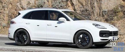 Новий спортивний кросовер porsche cayenne засвітився без камуфляжу