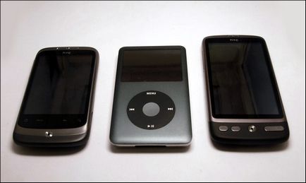 Áttekintés a két telefon a HTC Desire és a futótűz (Market 5 mpx kamera) Áttekintés a két telefon a HTC Desire és a futótűz