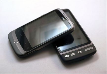 Áttekintés a két telefon a HTC Desire és a futótűz (futótűz) Áttekintés a két telefon a HTC Desire és a futótűz