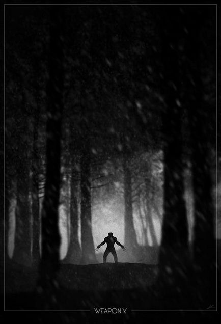 Foarte întunecat poster Knight Noir cu super-eroi de la marko manev