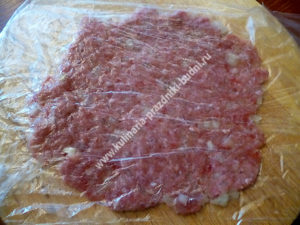 Omeletul cu bucate de carne tocată - rețetă de gătit brizel pas cu pas