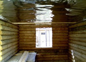 Izolație de aburi pentru baie pe tavan