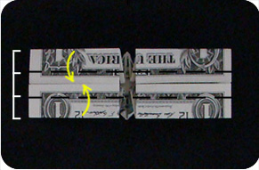 Inel de origami din video de sistem de bani