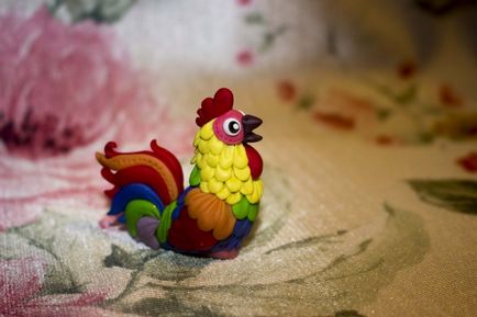 Rooster a saját kezével fotó és lépésről lépésre, a mester osztály (akkor számlát adni) Rooster a saját kezével fotó és lépésről lépésre, a master class