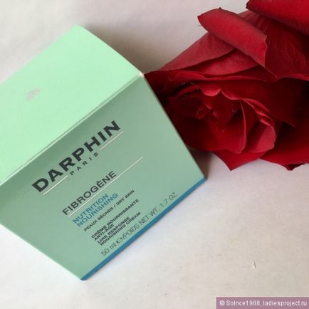 Cremă hidratantă pentru pielea uscată Darphin fibrogene - recenzii, fotografii și preț