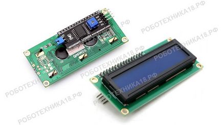 Conectarea lcd 1602 la arduino de către i2c, cerc - robotică