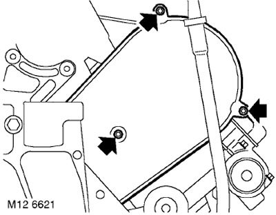 Piston grup kv6 curea de distribuție centură - demontare și instalare (freelander 1)