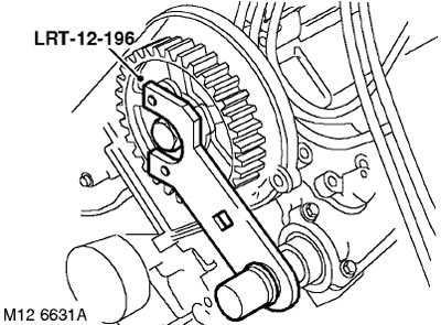 Piston grup kv6 curea de distribuție centură - demontare și instalare (freelander 1)