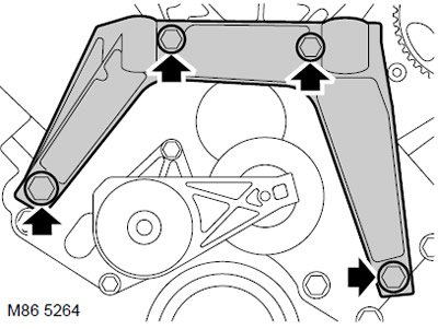 Piston grup kv6 curea de distribuție centură - demontare și instalare (freelander 1)