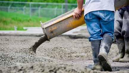 Proporțiile de beton pentru fundație, cât de mult sunt necesare ciment și nisip, compoziția mortarului